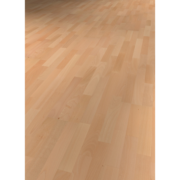 Parkett Buche Procida 3-Stab Schiffsboden Natur lackiert ausgeglichen - Elements Collection