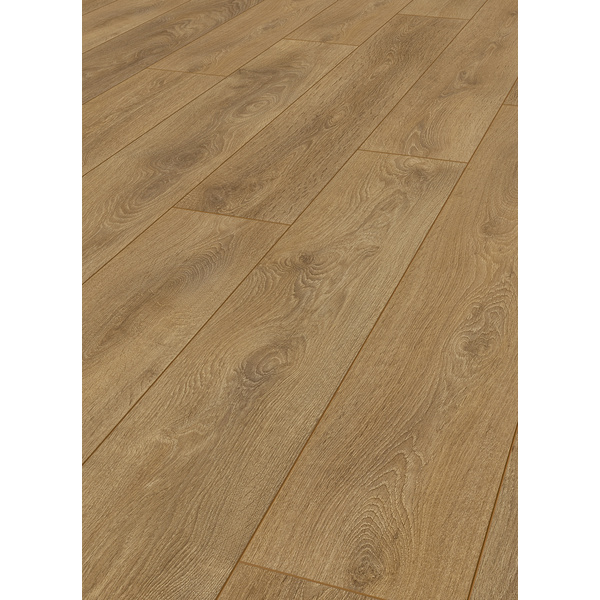 Musterstück Laminatboden Eiche oktoberbraun Landhausdiele - Classic Line