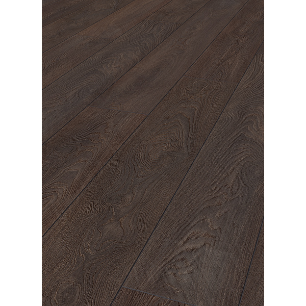 Musterstück Laminatboden Eiche tiefbraun Landhausdiele - Classic Line