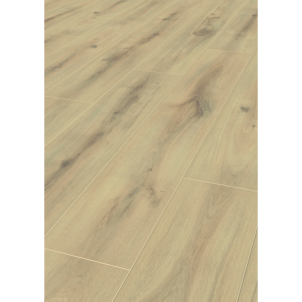 Musterstück Laminatboden Eiche mandelbraun Landhausdiele - Classic Line