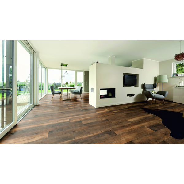 Musterstück Laminatboden Eiche chamois Landhausdiele - Classic Line