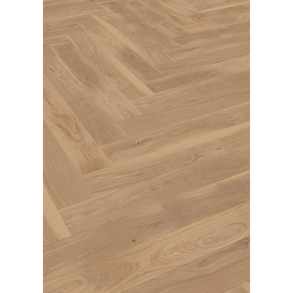Parkett Eiche Vlieland Fischgrät Roheffekt natur-geölt ausgeglichen - Herringbone Collection