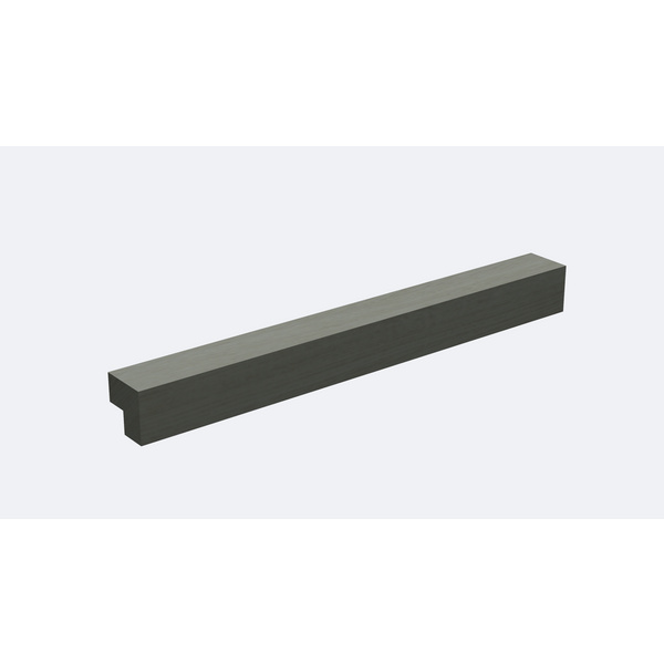 Stufenprofil 1E LG für Vinyl, 1x eingeschlagen, links geschlossen 1010x142x75mm
