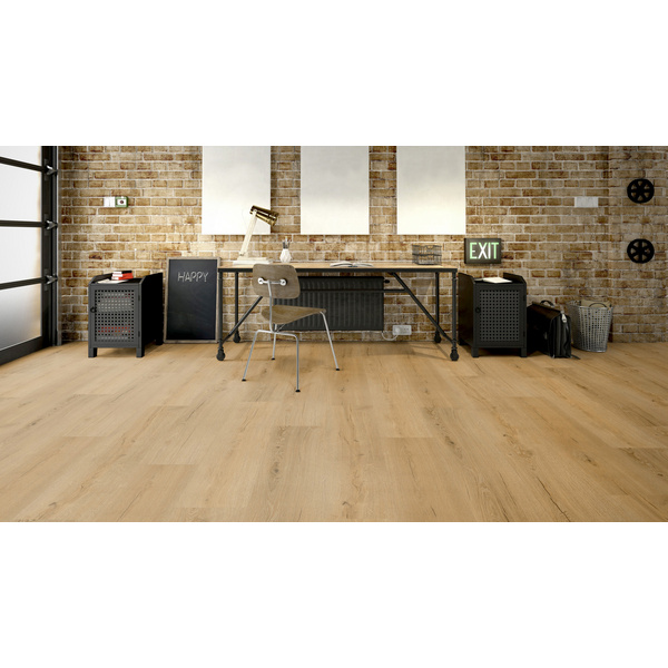 Klick-Vinylboden HDF Eiche Oaas Landhausdiele