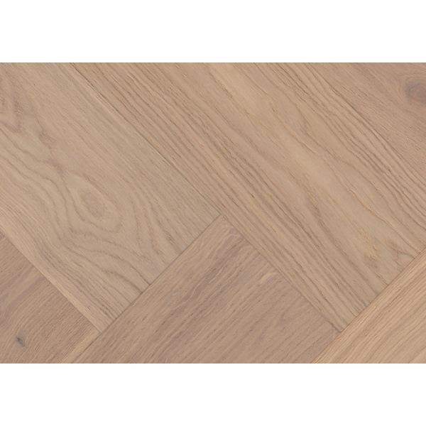 Parkett Eiche Rügen Fischgrät Sand natur-geölt ausgeglichen - Herringbone Collection