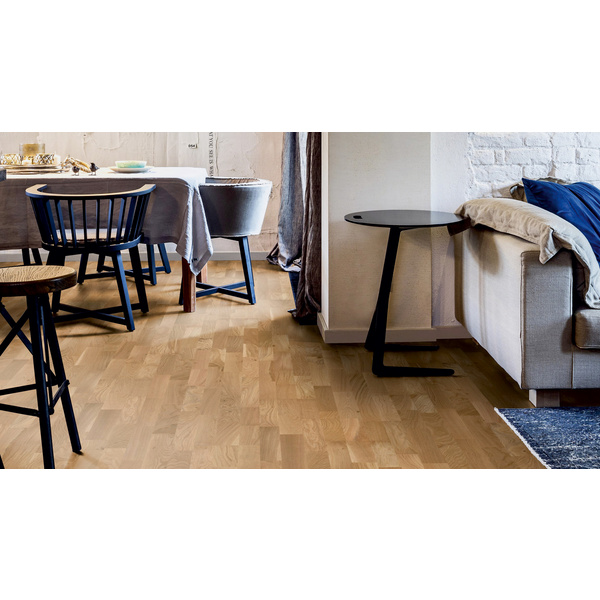Parkett Eiche Alice 3-Stab Schiffsboden natur lackiert vario