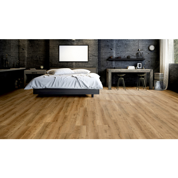 Klick-Vinylboden HDF Eiche Taim Landhausdiele