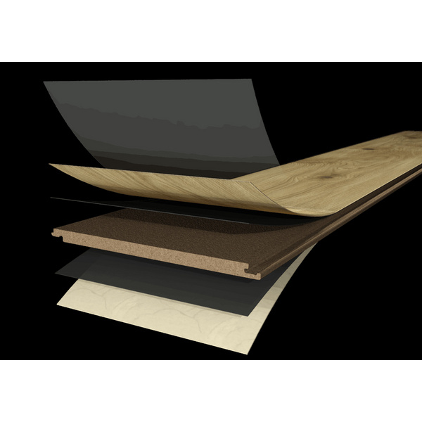 Hywood Hybridboden Eiche Spessart Fischgrät lackiert extramatt - Herringbone Collection