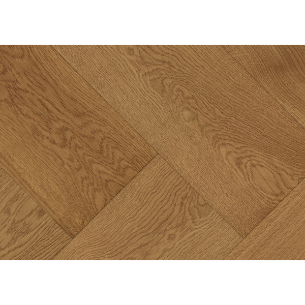 Parkett Eiche Norderney Fischgrät Nougat lackiert ausgeglichen - Herringbone Collection