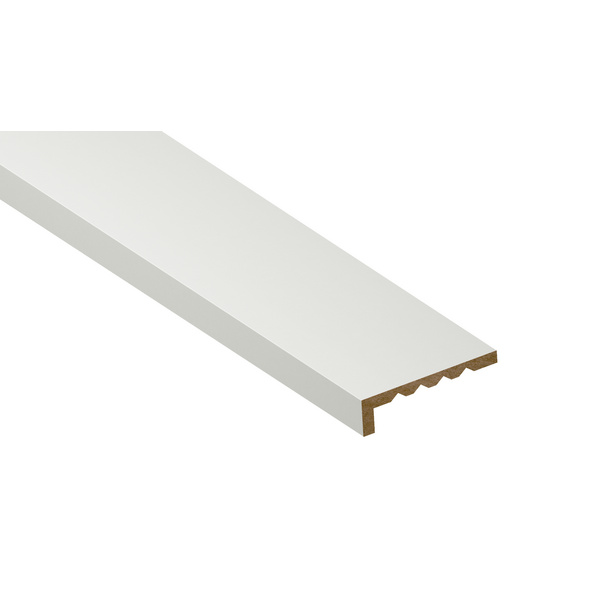 Leiste ADL 120 Uni glanzweiß 2700x120x30mm