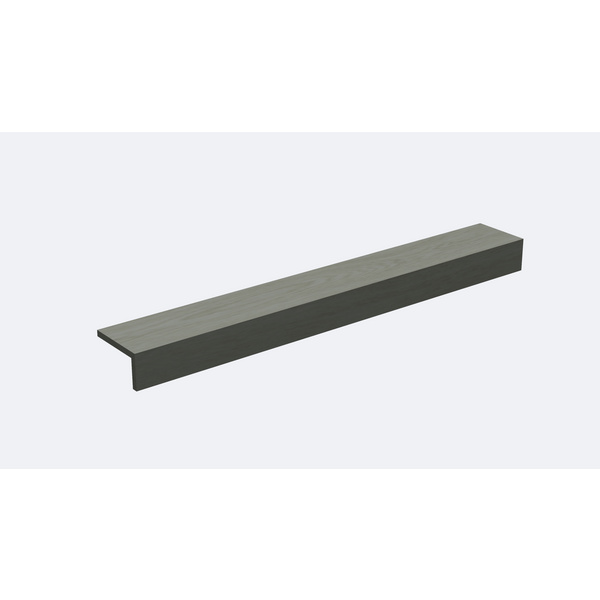 Stufenprofil 1E für Vinyl, 1x eingeschlagen 2190x142x75mm