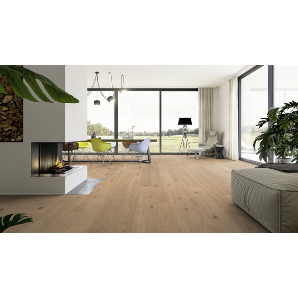 Hywood Hybridboden Eiche Dovre Landhausdiele lackiert lebhaft - CLASSIC COLLECTION