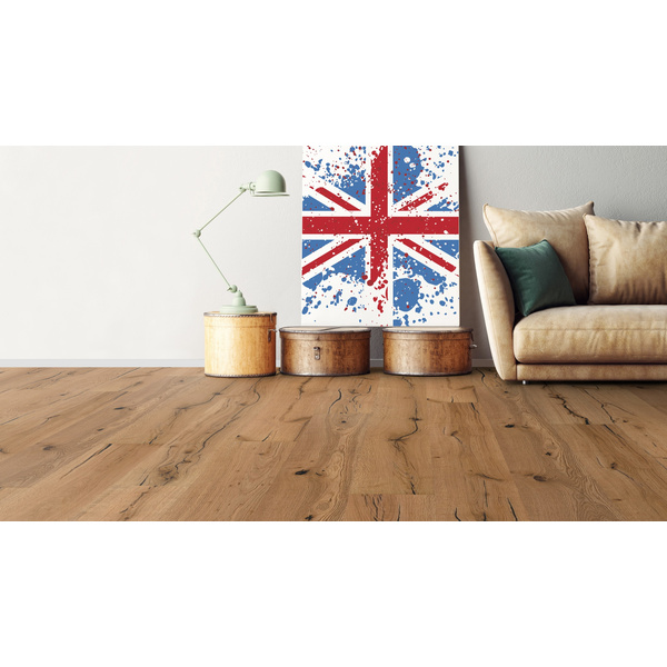 Parkett Oak No.110 - Keele Landhausdiele natur-geölt intense - Britains Finest