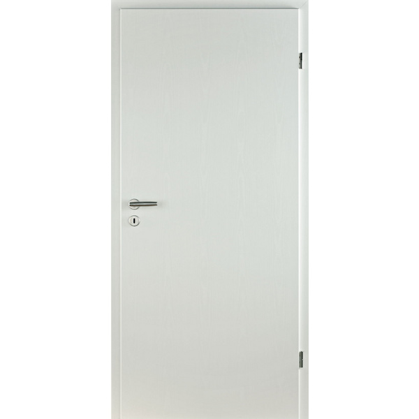Zimmertür CPL Esche Weiß glatt Röhrenspansteg KK1 Beanspruchungsgruppe N "STANDARD"