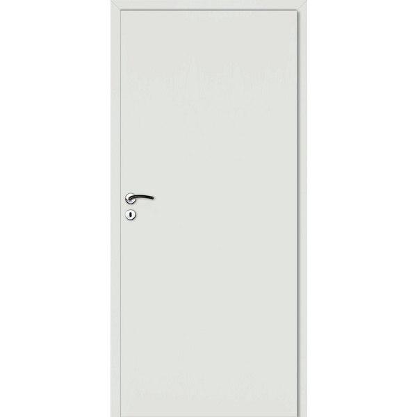 Zimmertür CPL Weißlack ähnlich RAL 9010 glatt Röhrenspansteg KK1 Beanspruchungsgruppe N "STANDARD"
