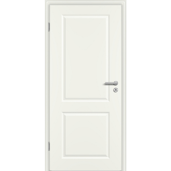 Schallschutztür Weißlack exclusiv ähnlich RAL 9010 C2 Vollspan KK3 SSK1 Beanspruchungsgruppe S mit Bodendichtung "FUNKTION"