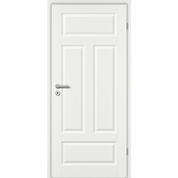 Zimmertür Weißlack exclusiv ähnlich RAL 9016 CK1 Röhrenspan KK1 Beanspruchungsgruppe M "ELEGANCE CLASSIC"