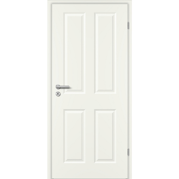Zimmertür Weißlack exclusiv ähnlich RAL 9010 CK4 Röhrenspan KK1 Beanspruchungsgruppe M "ELEGANCE CLASSIC"