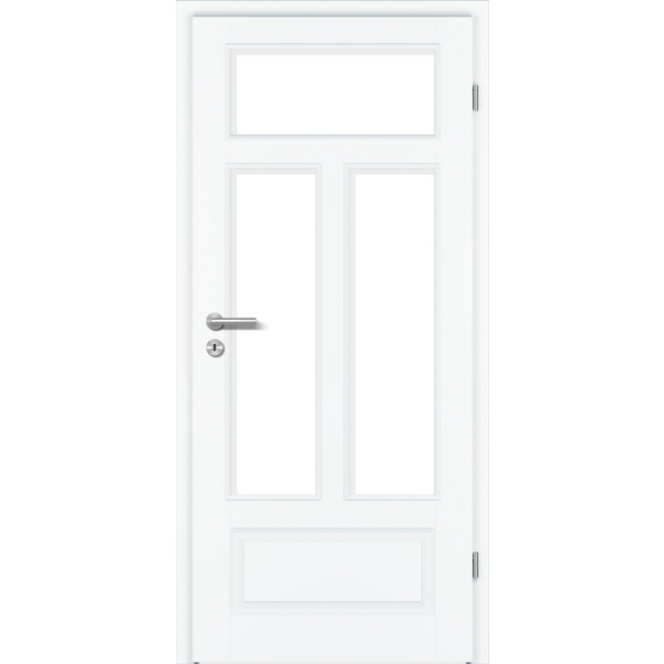 Zimmertür Weißlack exclusiv ähnlich RAL 9016 CKL1/3 LA Röhrenspan KK1 "ELEGANCE CLASSIC"