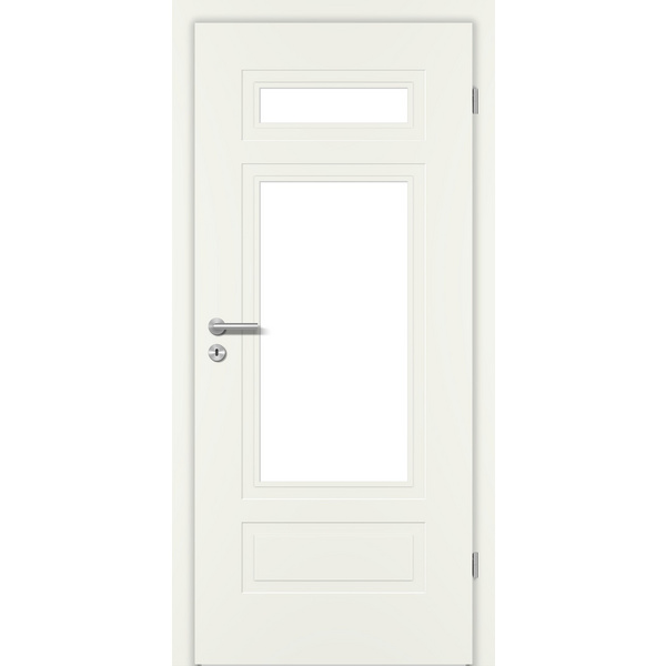 Zimmertür Weißlack exclusiv ähnlich RAL 9010 ML3/1 LA Vollspan KK1 "ELEGANCE MODENA"