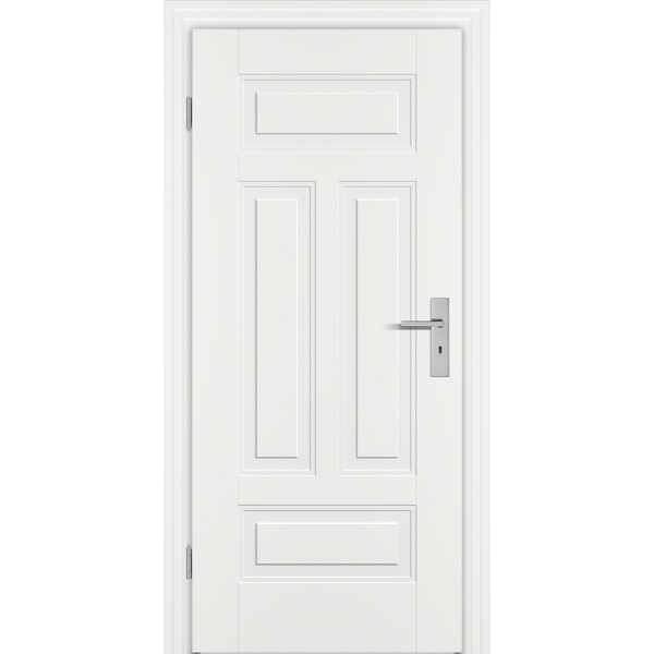 Zimmertür Weißlack exclusiv ähnlich RAL 9016 PM4/1 Röhrenspan KK1 Beanspruchungsgruppe M "ELEGANCE PRIMO"