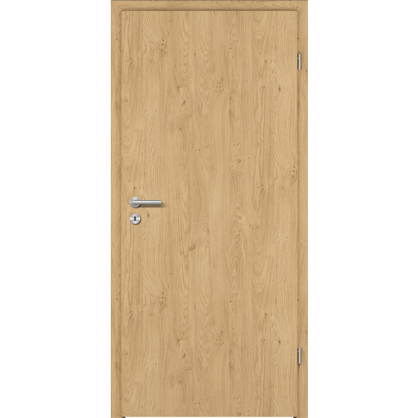 Zimmertür CPL T-Eiche astig glatt Vollspan KK1 Beanspruchungsgruppe M "STANDARD"