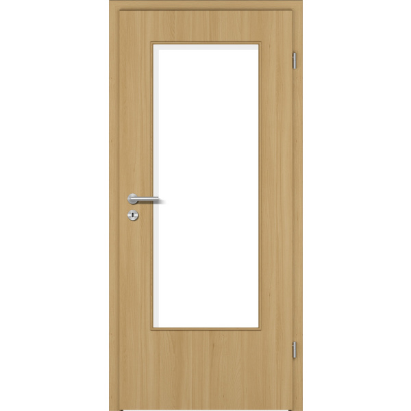 Zimmertür CPL Buche-Pur glatt DIN-LA Vollspan KK1 "STANDARD"