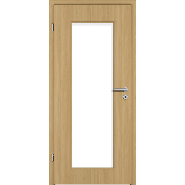 Zimmertür CPL Buche-Pur glatt LA1 Vollspan KK1 "STANDARD"