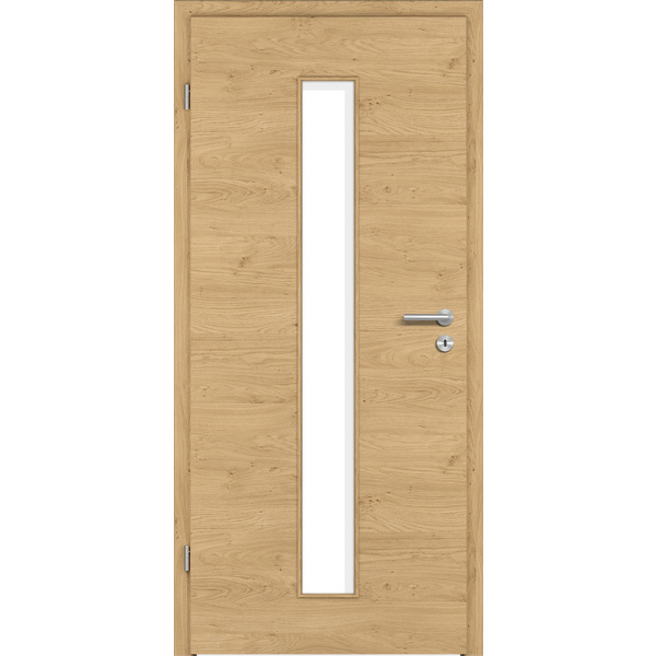 Zimmertür CPL T-Eiche astig DQ LA2 Vollspan KK1 "STANDARD"