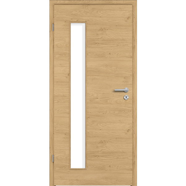 Zimmertür CPL T-Eiche astig DQ LA2-B Vollspan KK1 "STANDARD"