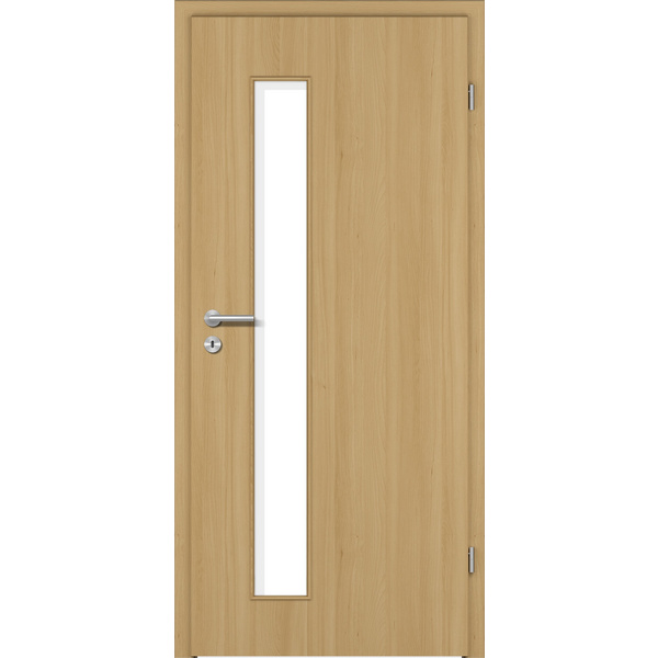 Zimmertür CPL Buche-Pur glatt LA2-S Vollspan KK1 "STANDARD"