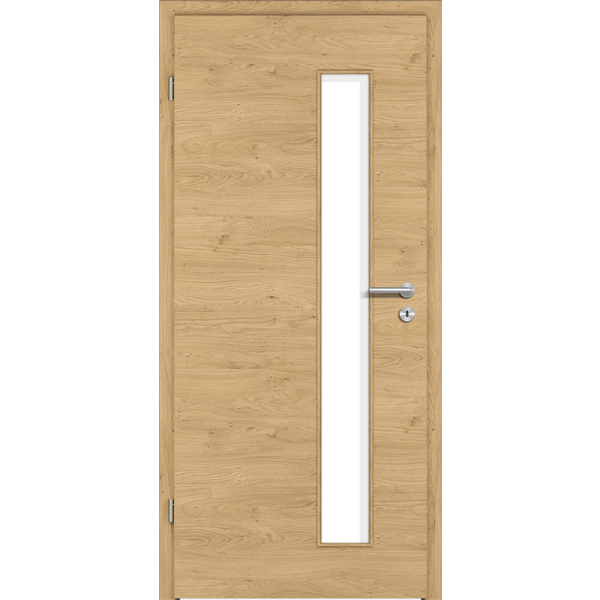 Zimmertür CPL T-Eiche astig DQ LA2-S Vollspan KK1 "STANDARD"