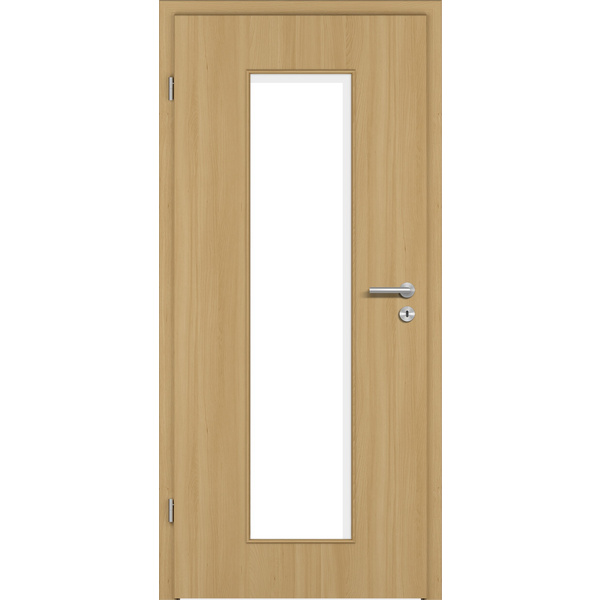 Zimmertür CPL Buche-Pur glatt LA3 Vollspan KK1 "STANDARD"