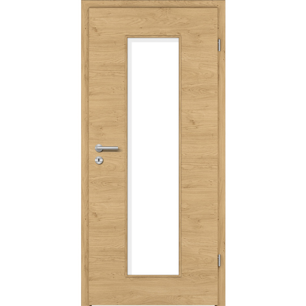 Zimmertür CPL T-Eiche astig DQ LA3 Vollspan KK1 "STANDARD"