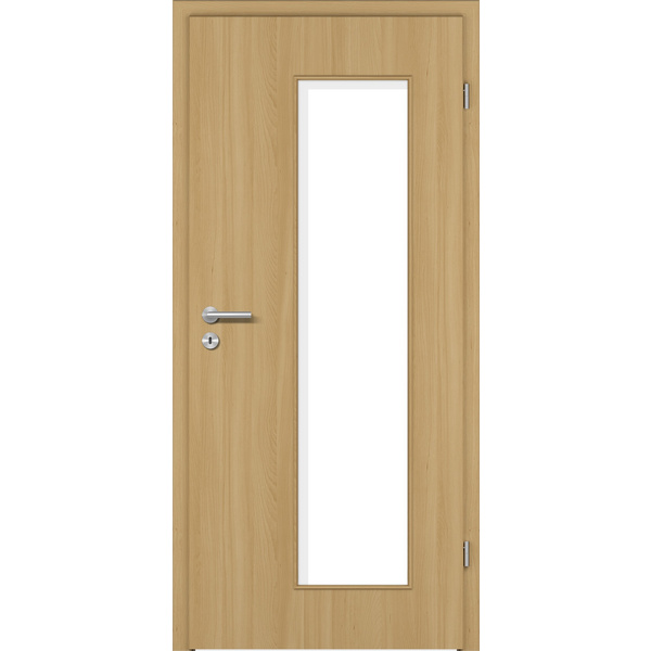 Zimmertür CPL Buche-Pur glatt LA3-B Vollspan KK1 "STANDARD"