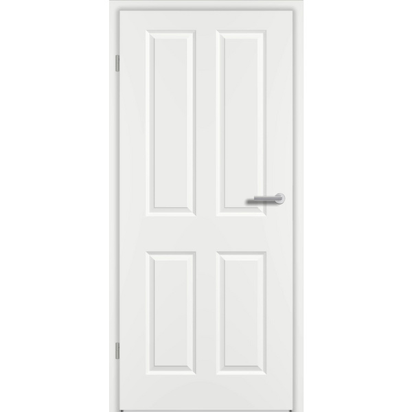 Zimmertür Weißlack exclusiv ähnlich RAL 9016 CK4 Röhrenspan KK1 Beanspruchungsgruppe M "ELEGANCE CLASSIC"