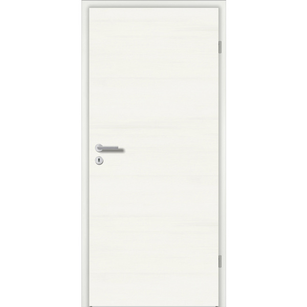 Zimmertür CPL T-Whiteline DQ Röhrenspan KK1 Beanspruchungsgruppe M mit Bodendichtung "STANDARD"
