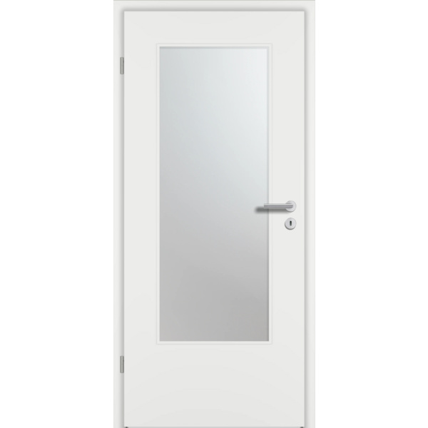 Zimmertür Lackfolie Weiß ähnlich RAL 9016 glatt DIN-LA Vollspan KK1 "STANDARD"