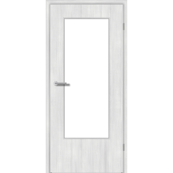 Zimmertür CPL T-Greyline glatt DIN-LA Vollspan KK1 "STANDARD"