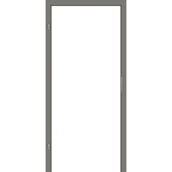 Wohnraumzarge Lackfolie Staubgrau "STANDARD"