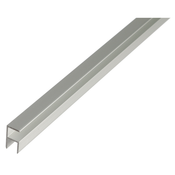 Eckprofil selbstklemmend, Alu silber elox., LxBxHxS 1000x19,5x38,9x1,8mm