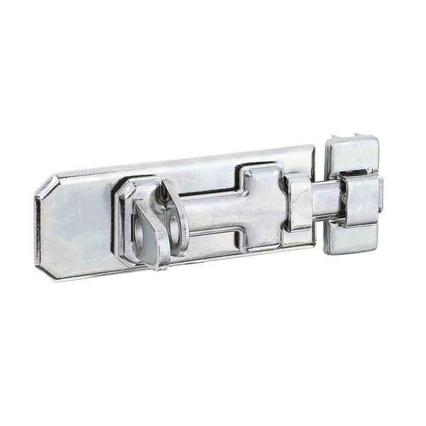 Sicherheits-Schlossriegel, m.flachem Griff, m.Schlaufe, disp., Platte LxB100x44mm