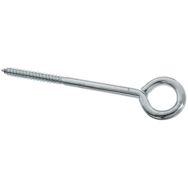 Befestigungsring, galv.blau verzinkt, z.Einschrauben, Länge 160mm, Außenmaß Ø36mm