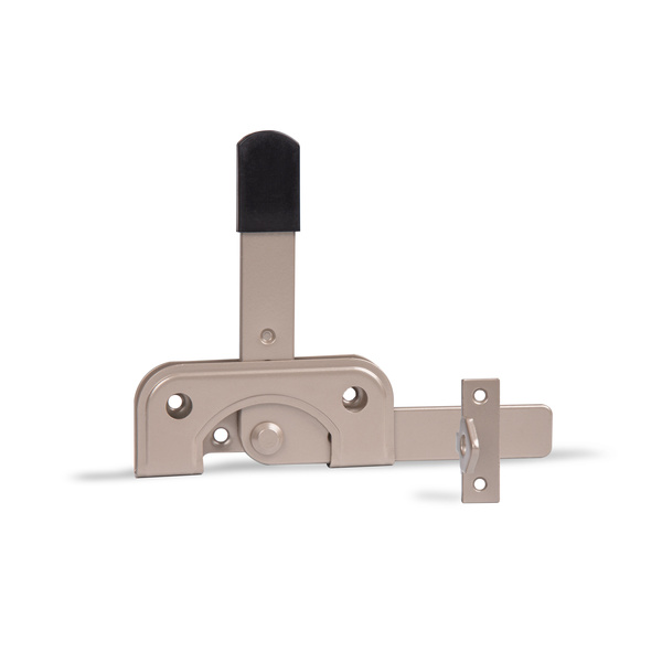 DURAVIS® Gartentorfalle/schmale Hölzer, blau vz, duplexbeschichtet, 120 x 50 mm