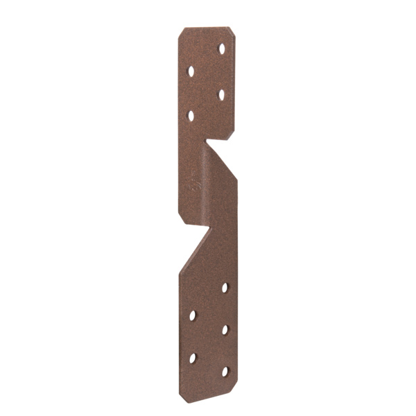 DURAVIS® Sparren-Pfettenanker, sendzimirvz, duplexbeschichtet, 33 x 33 x 170 mm