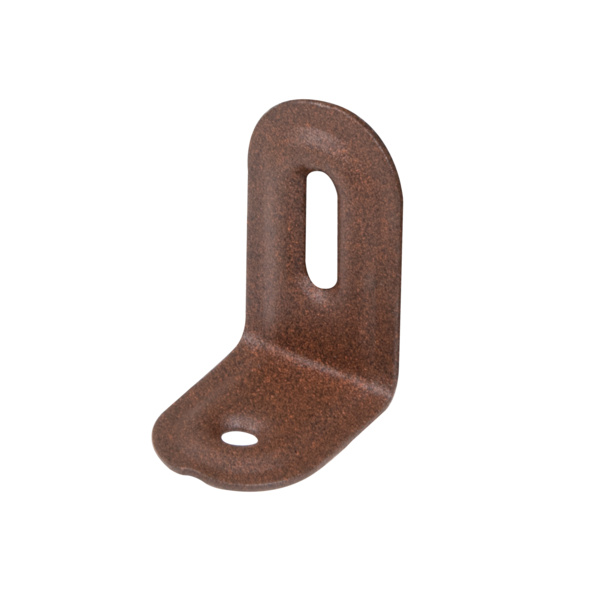 DURAVIS® Verstellwinkel, geprägt, blau vz, duplexbeschichtet, 28 x 40 x 22 mm