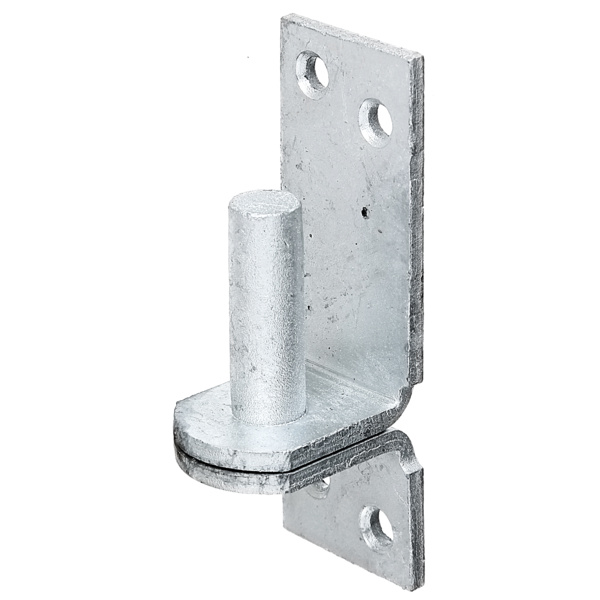 Kloben auf Platte, feuerverzinkt, Dorn Ø13mm, Abstand 11mm, Platte HxB100x35mm