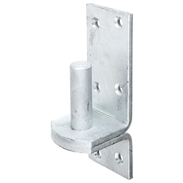 Kloben auf Platte, feuerverzinkt, Dorn Ø20mm, Abstand 20mm, Platte HxB167x60mm