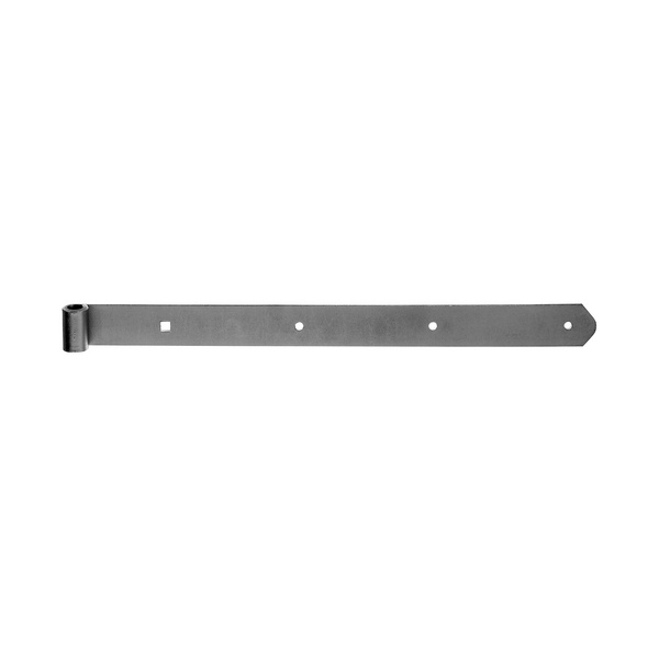Ladenband, gerade, Abschluss abgerundet, Edelstahl, LxB 400x40mm, Rolle Ø13mm