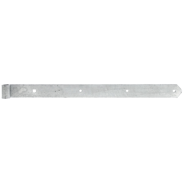 Ladenband, gerade, Abschluss abgerundet, feuerverz., LxB 600x45mm, Rolle Ø16mm